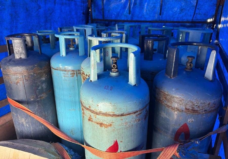 Ops Gasak: RM68,000 in subsidised LPG seized in Terengganu