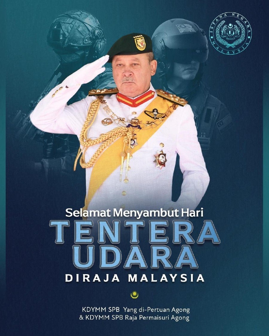 King, Queen extend well wishes on 67th RMAF anniversary