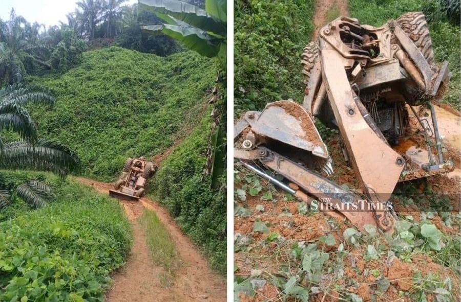 Two bulldozer drivers killed after plunging into ravine, slope
