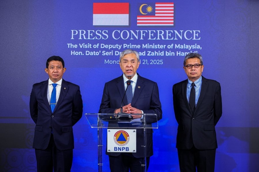 Ahmad Zahid to conclude official visit with courtesy call on Indonesia's President Prabowo