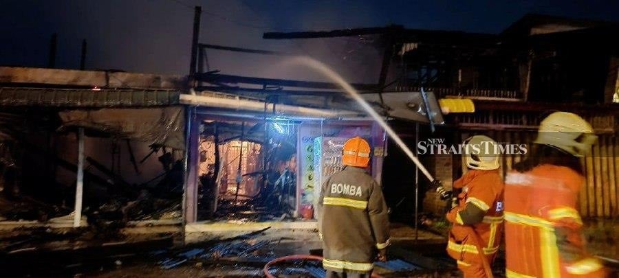 Fire wipes out decades-old traditional medicine shop