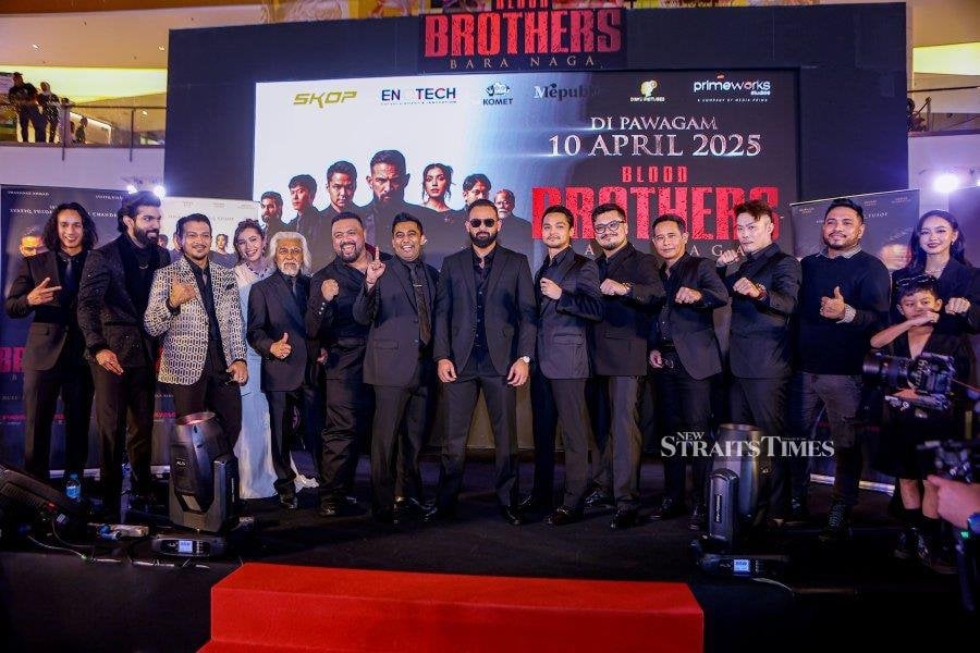 #SHOWBIZ: Blood Brothers: Bara Naga produced by Yusof Haslam penetrates SEA market