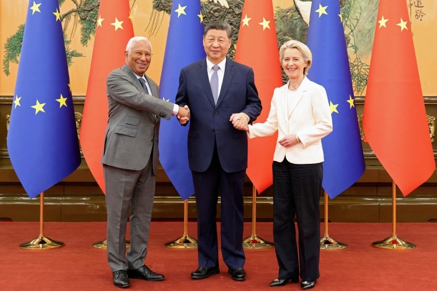 Xi says China, EU must deepen trust but bloc chief urges 'real solutions'