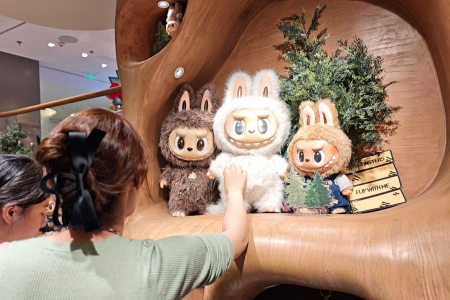 Labubu toy sculpture sold for US$150,000 at China auction