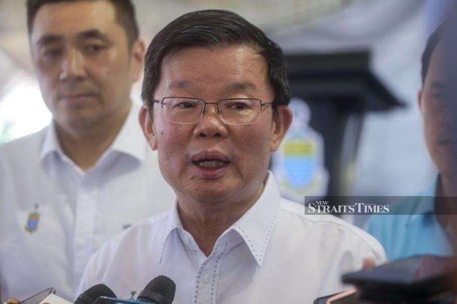 Penang CM: Mutiara Line gets green light, LRT works set to start