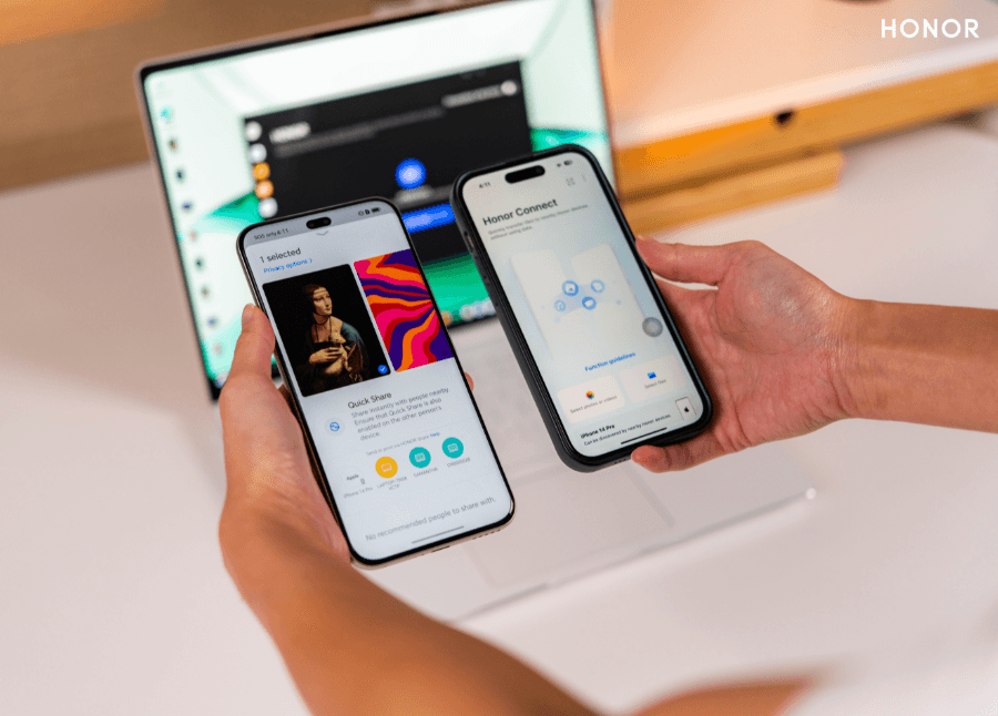 HONOR Connect enables file-sharing across iPhone, Windows