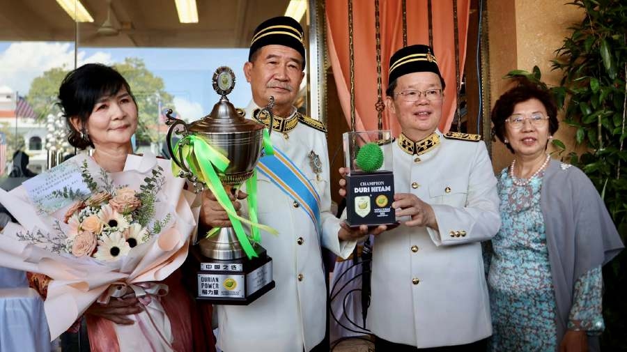 'Thorn' to be wild: Penang durian farmer, 'Father of Black Thorn', bags Datukship