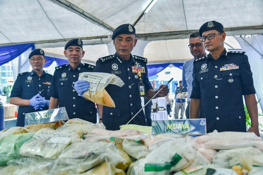 KL cops to destroy RM44.3m worth of drugs, equipment in major disposal exercise