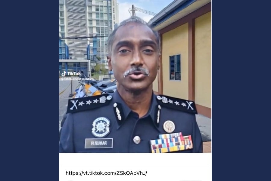 Viral video involving Johor police chief fabricated using AI technology