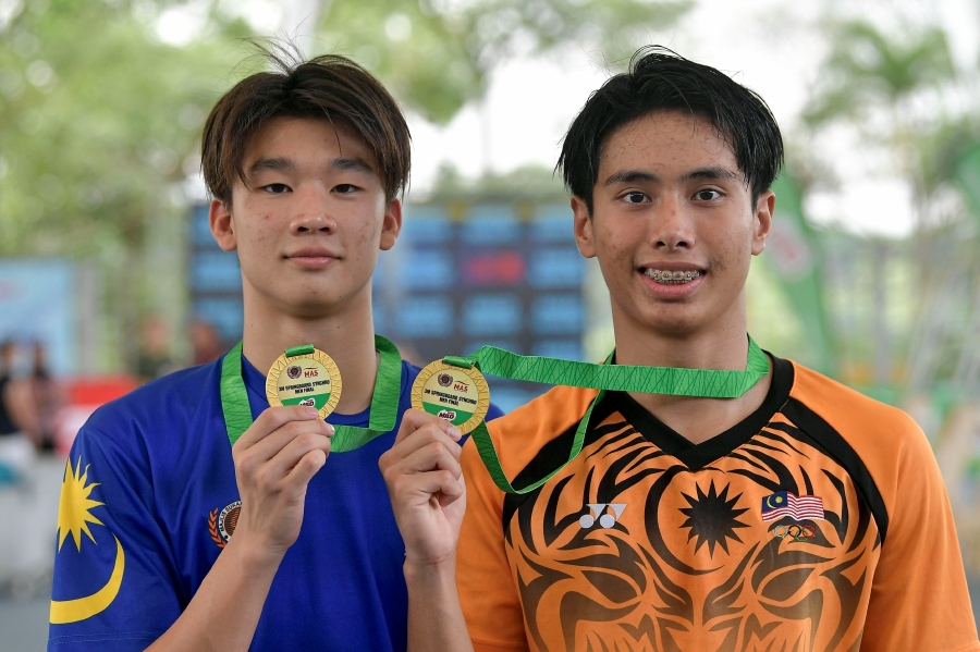 Divers Nurqayyum, Rui Jie shine at national trials