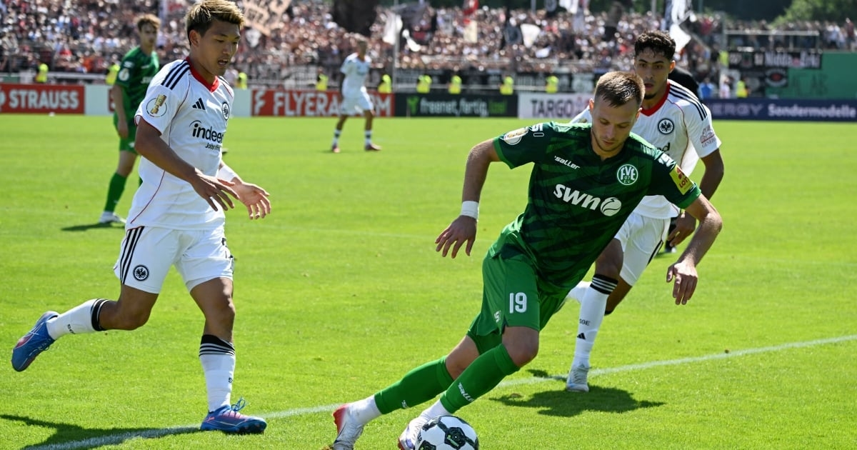Doan hits double on debut as Frankfurt cruise in German Cup