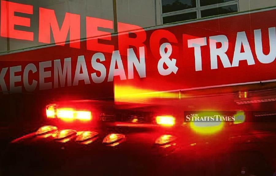 Orang Asli woman injured in fiery highway crash