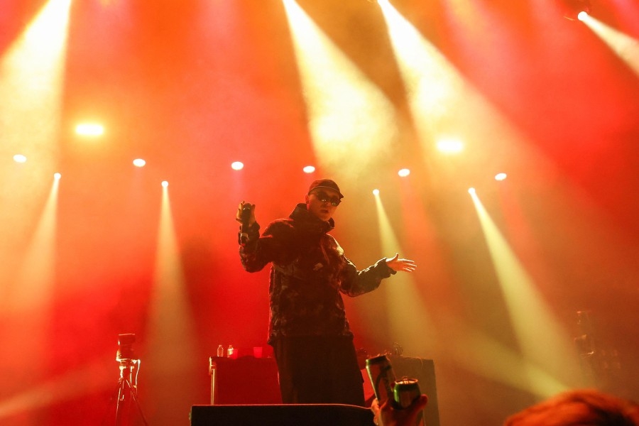 Irish rapper charged over Hizbollah flag at London concert