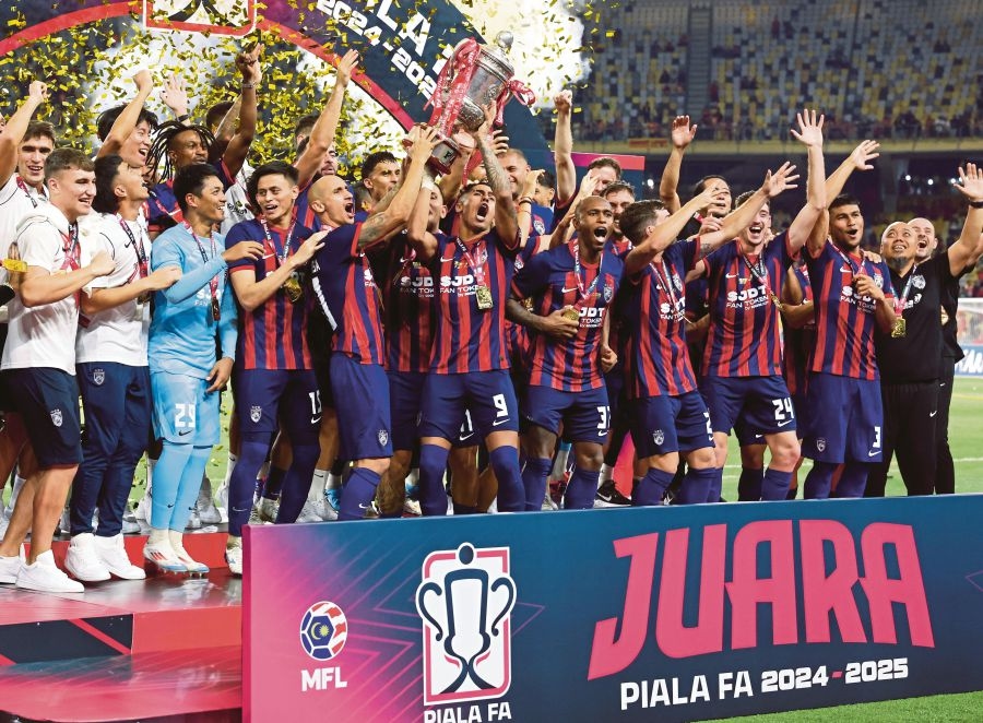 JDT head FA Cup draw tomorrow