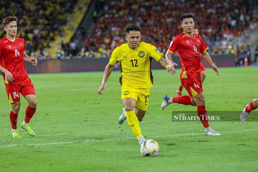 Malaysia crush Vietnam 4-0 at Bukit Jalil