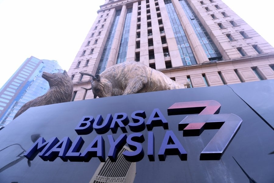 Bursa marginally higher on heavyweight buying, upbeat outlook