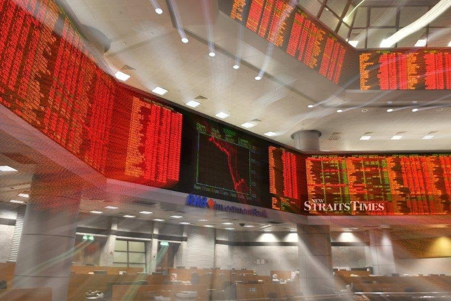 Bursa Malaysia lower at opening, tracks Wall Street losses