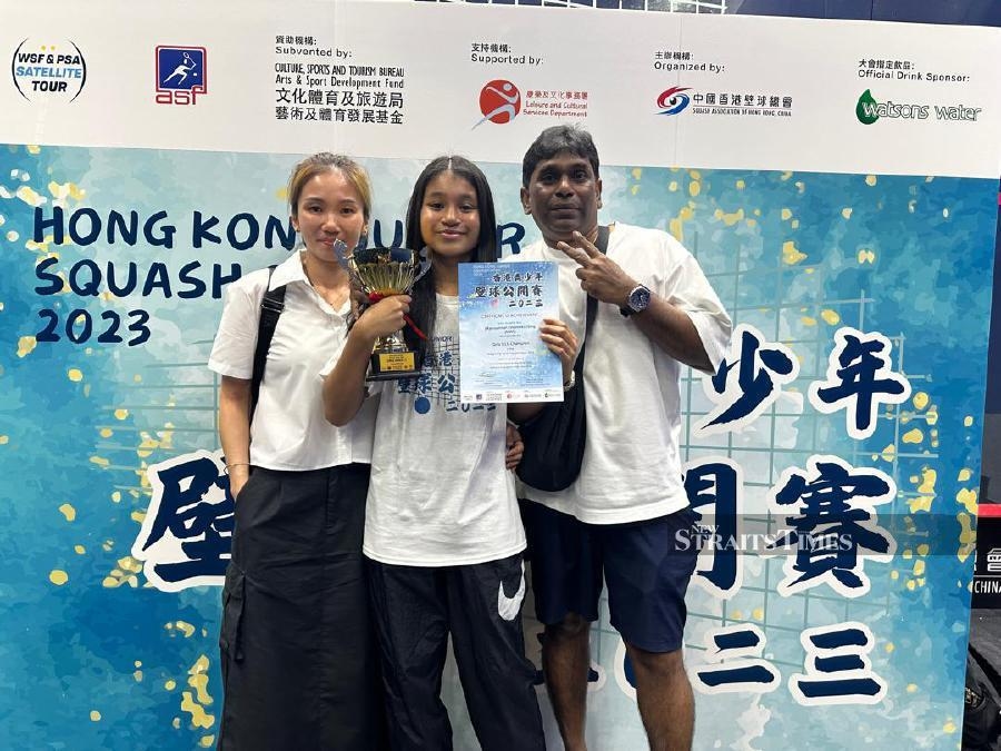Jinoreeka's rise in squash fuelled by parents' dedication and big spending