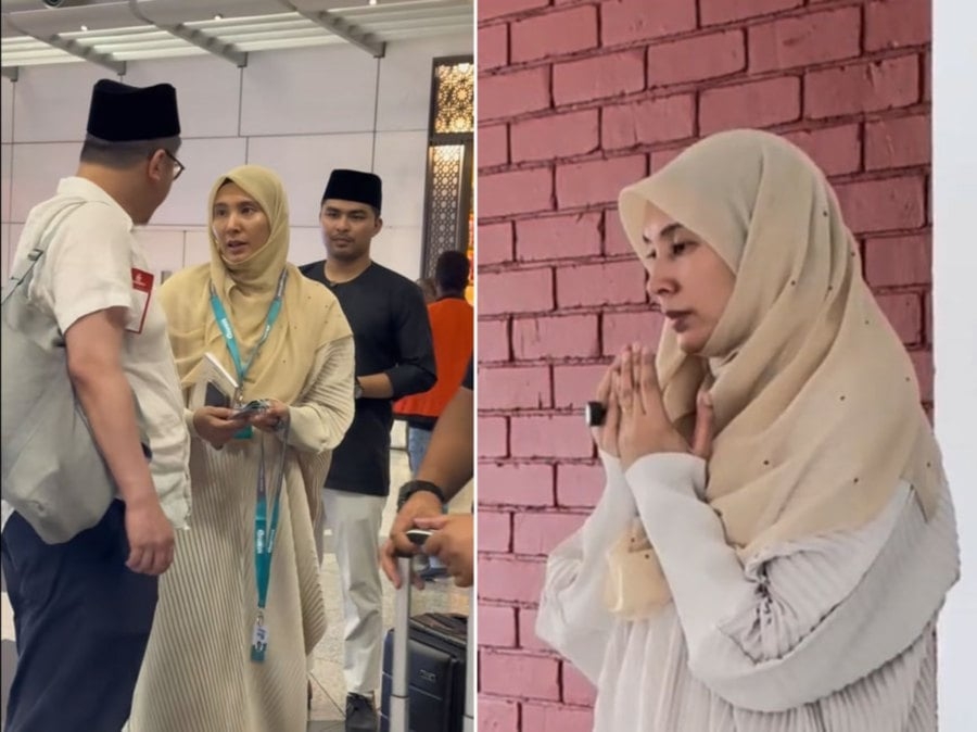 Nurul Izzah and husband depart for haj pilgrimage [WATCH]