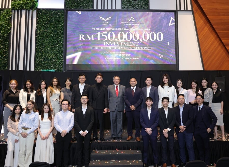 Crewstone, Vince Group roll out RM150mil real estate investment fund