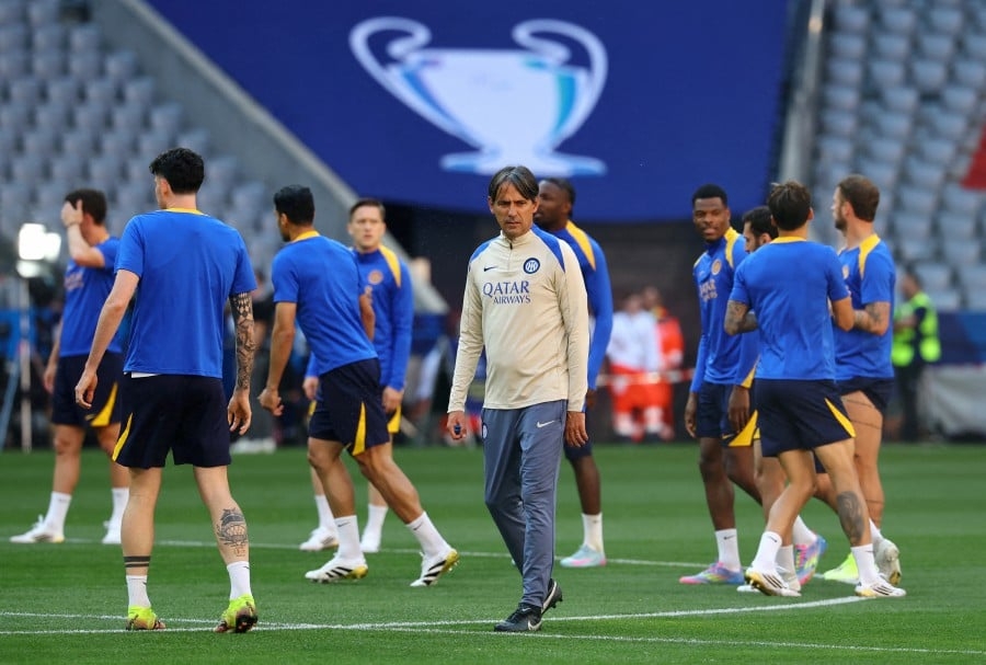 Inzaghi eyes glory as Inter face PSG in Champions League final
