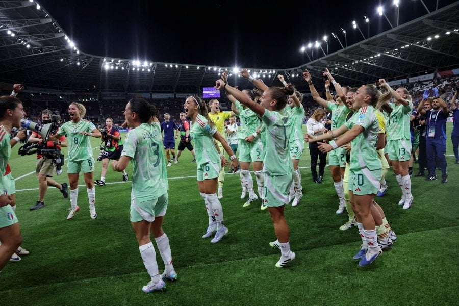 Time for others to fear Italy, says Serturini