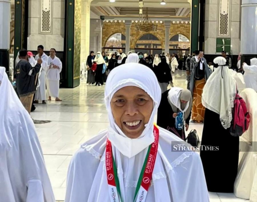 'She doesn't want to go without me': Son honours mother's haj dream