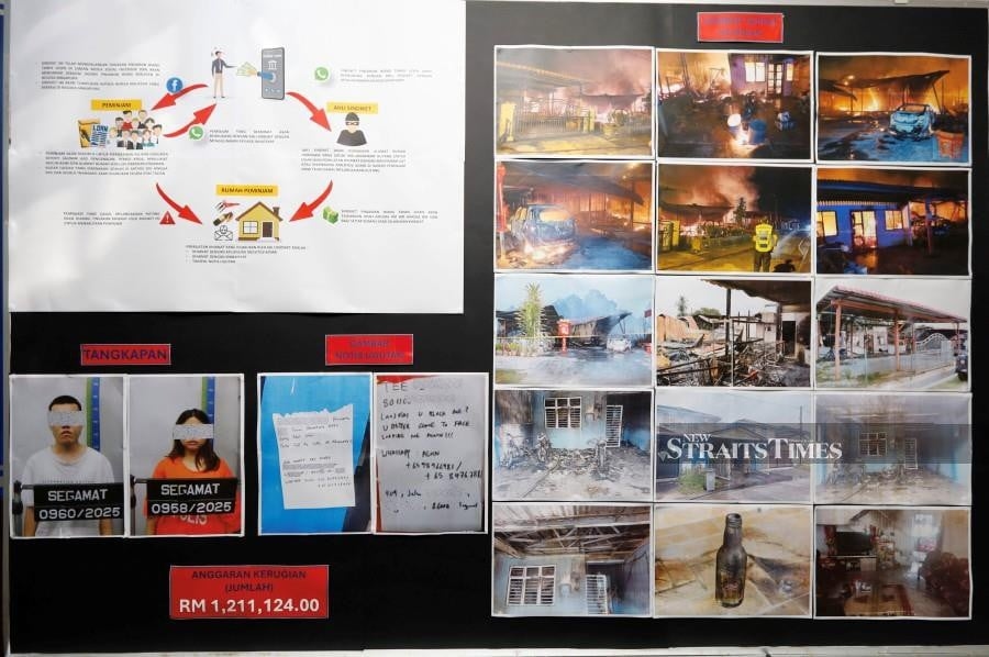 Arsonist for Singapore loan shark nabbed after fatal Johor blaze