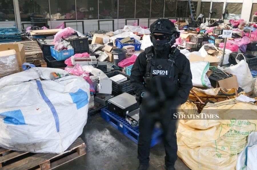 [UPDATED] Op Metal: 28 companies raided in scrap metal, e-waste smuggling syndicate crackdown