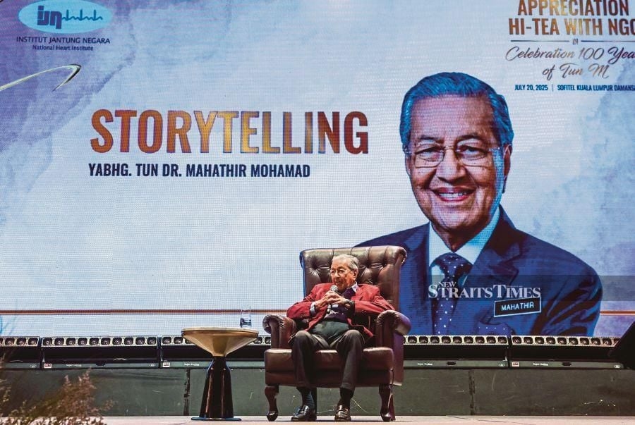 Tun M: My heart attack led to IJN's creation