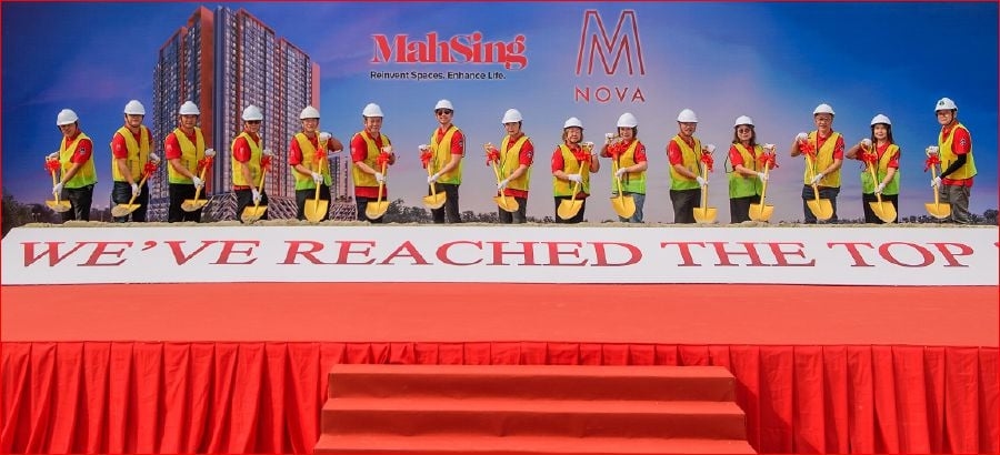 Mah Sing tops out M Nova in Kepong, eyes completion by Q2 2026