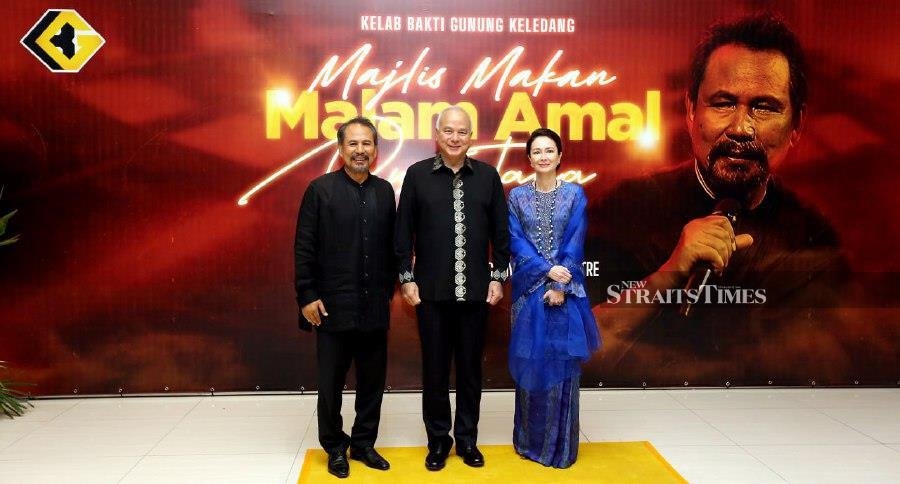 Sultan Nazrin graces Nusantara Charity Dinner with M Nasir