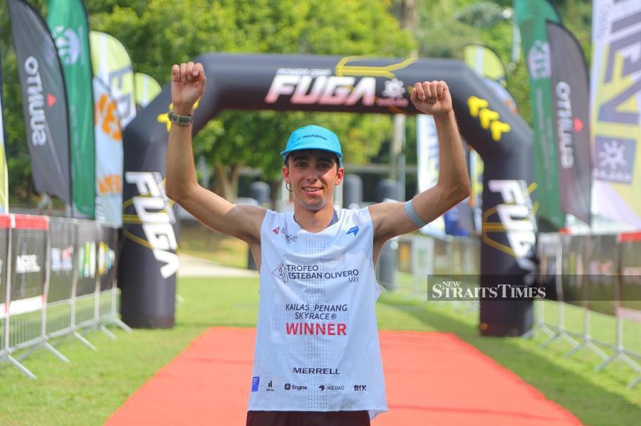 Spaniard Izquierdo dominates Kailas Penang Skyrace