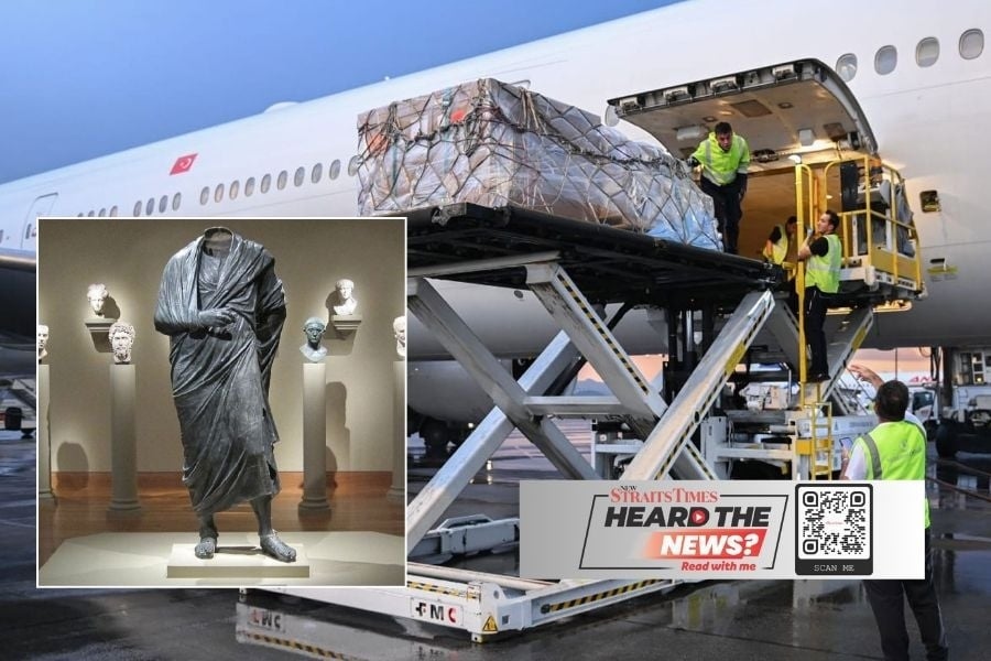 Ancient statue returns to Turkiye 65 years later