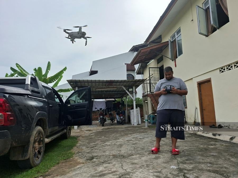 Drone deployed after storm frees cow set for Aidiladha sacrifice
