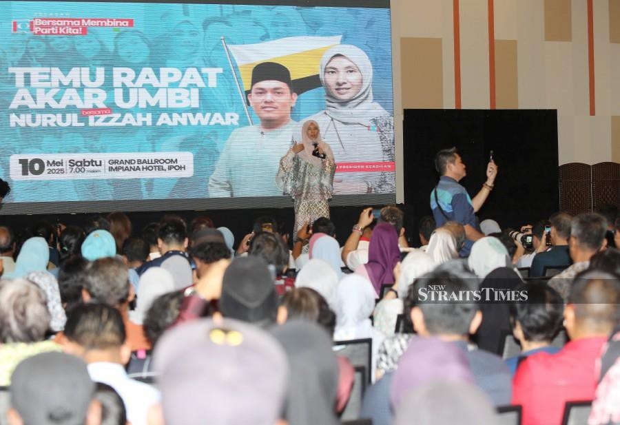 Nurul Izzah begins PKR deputy president campaign in Perak
