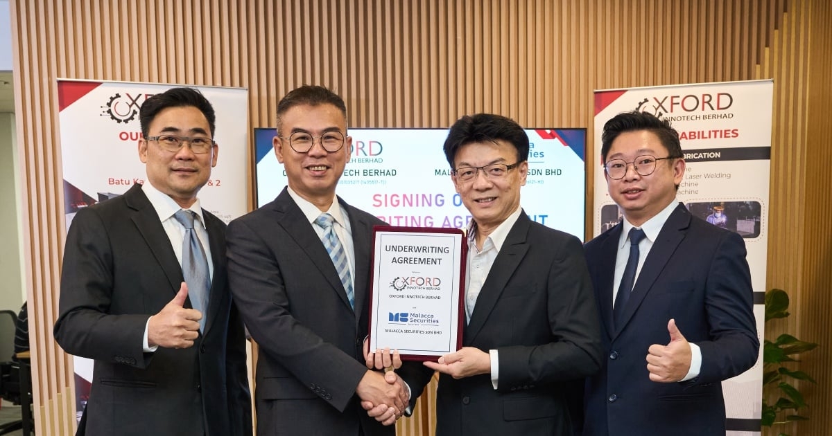 Oxford Innotech inks up IPO underwriting agreement with Malacca Securities