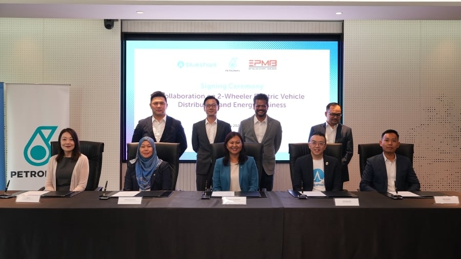 Petronas Dagangan, Blueshark to drive adoption of two-wheel EVs
