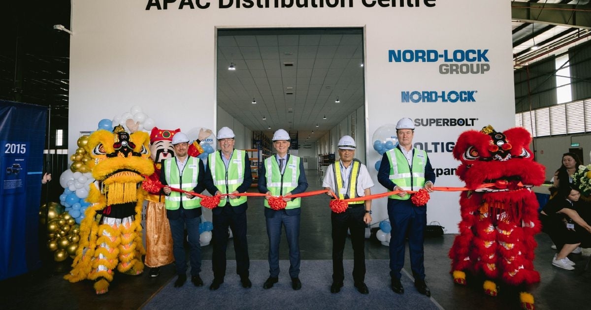 Nord-Lock opens distribution hub in Malaysia to accelerate APAC deliveries