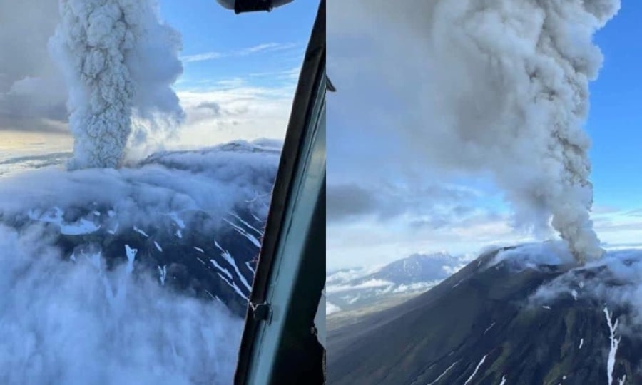 After powerful quake, Russia's Krasheninnikov volcano erupts for first time since 1550
