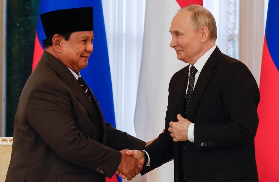Indonesia leader touts growing Russia ties after talks with Putin