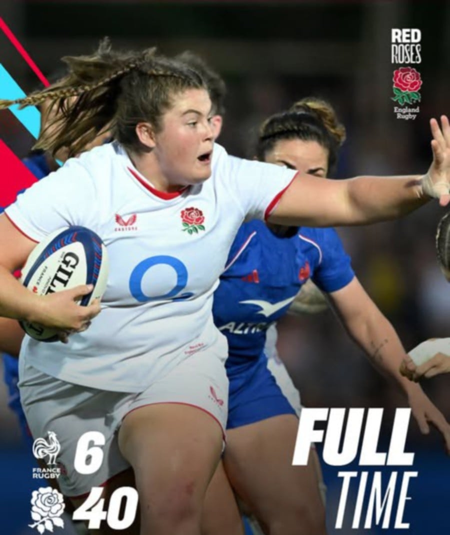 Power display from England as they get ready for Women's Rugby World Cup