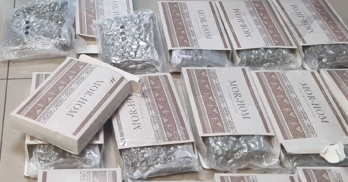 Cannabis smuggled in sarong boxes seized