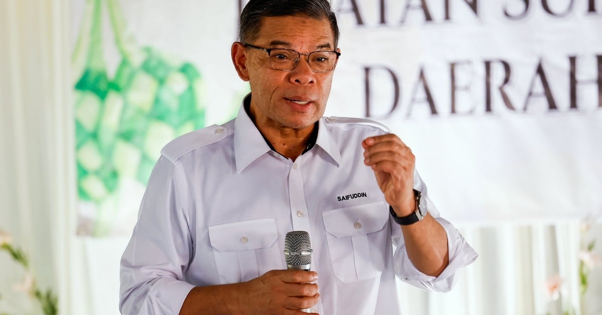 Saifuddin: Say no to hate, yes to harmony in Ayer Kuning campaign