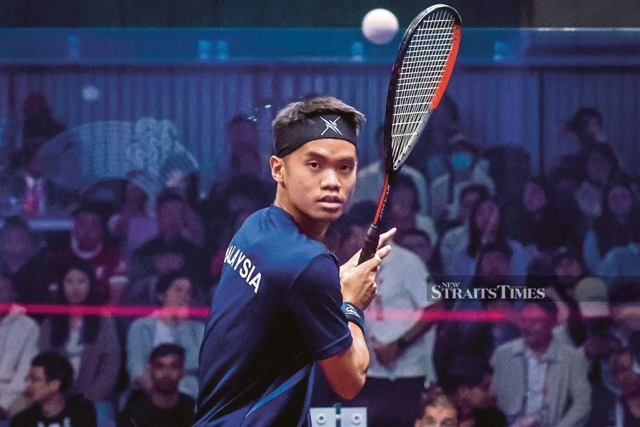 Eain Yow joins Beng Hee, Azlan in squash's top 10 club