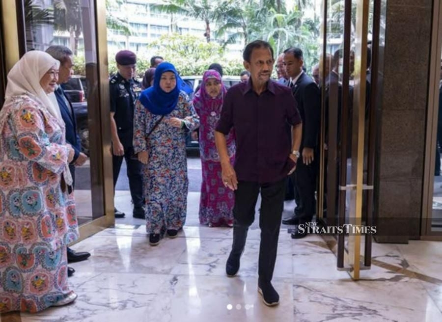 Brunei Sultan discharged from IJN