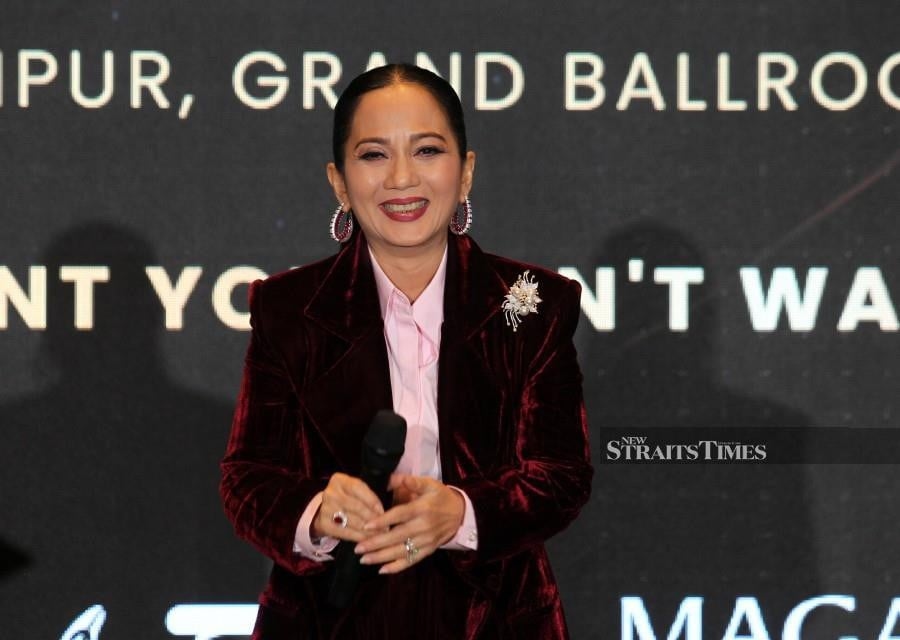 #SHOWBIZ: Sheila Majid urges celebrities to be wiser on social media