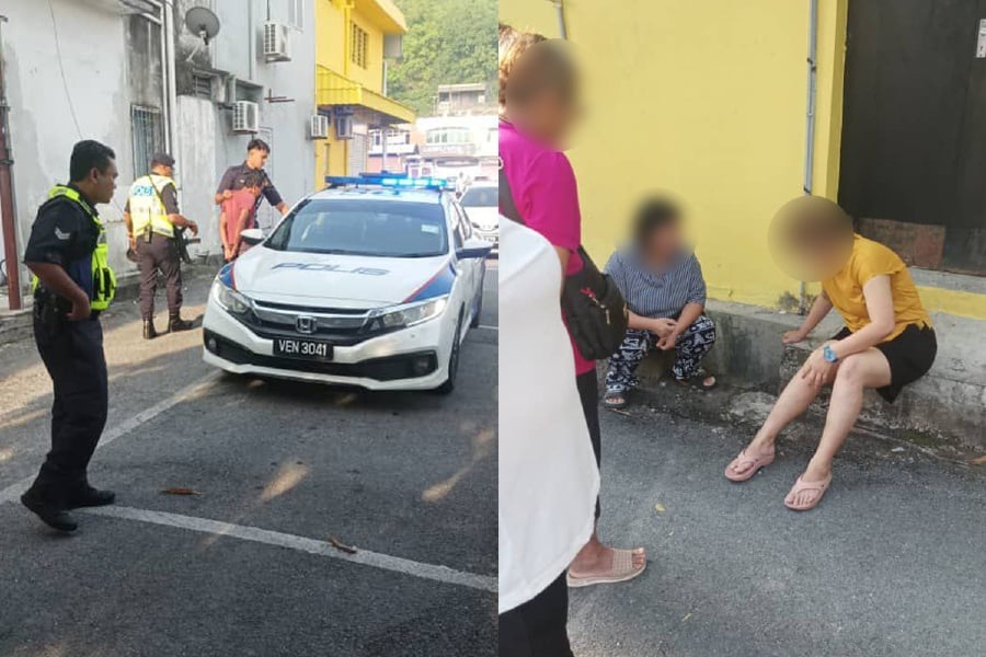 Snatch thief suspect caught after grabbing woman's bag in Kangar market