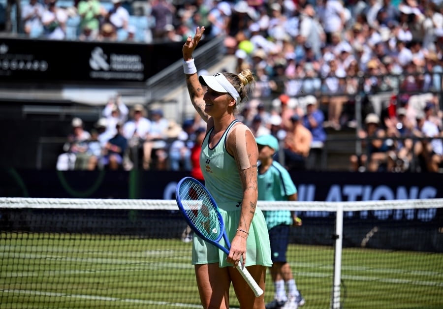 Vondrousova ousts top seed Sabalenka to reach Berlin final