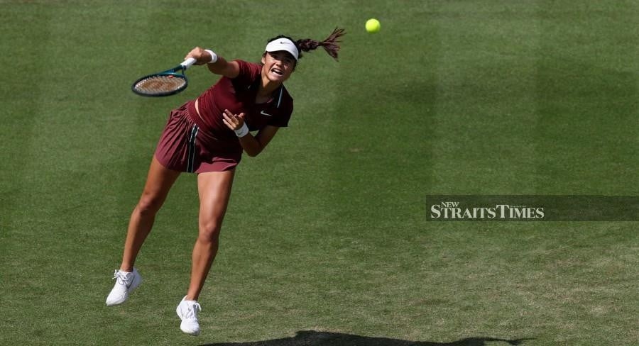 Raducanu's Wimbledon build-up hit by Eastbourne exit